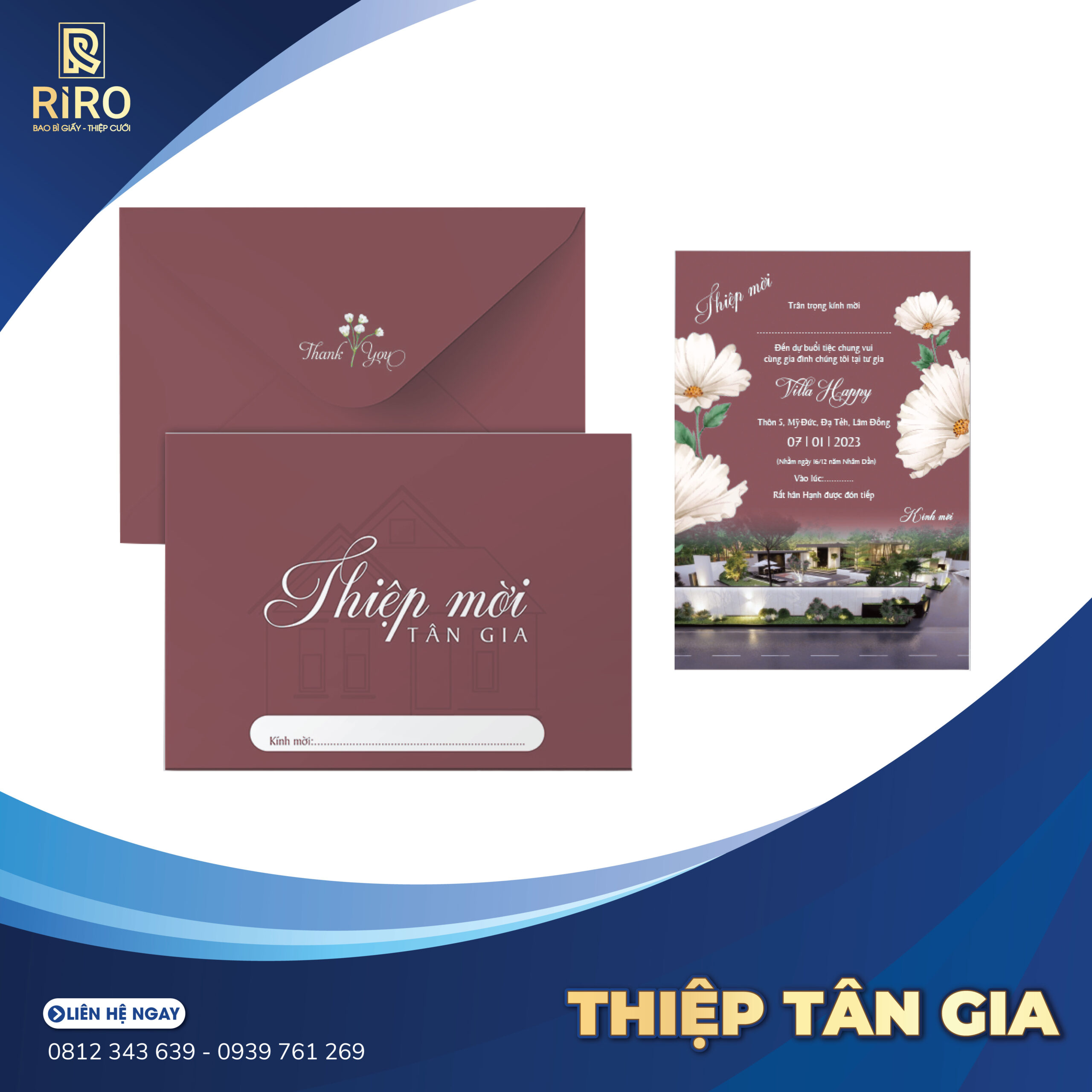 Thiệp tân gia - Hình ảnh 2