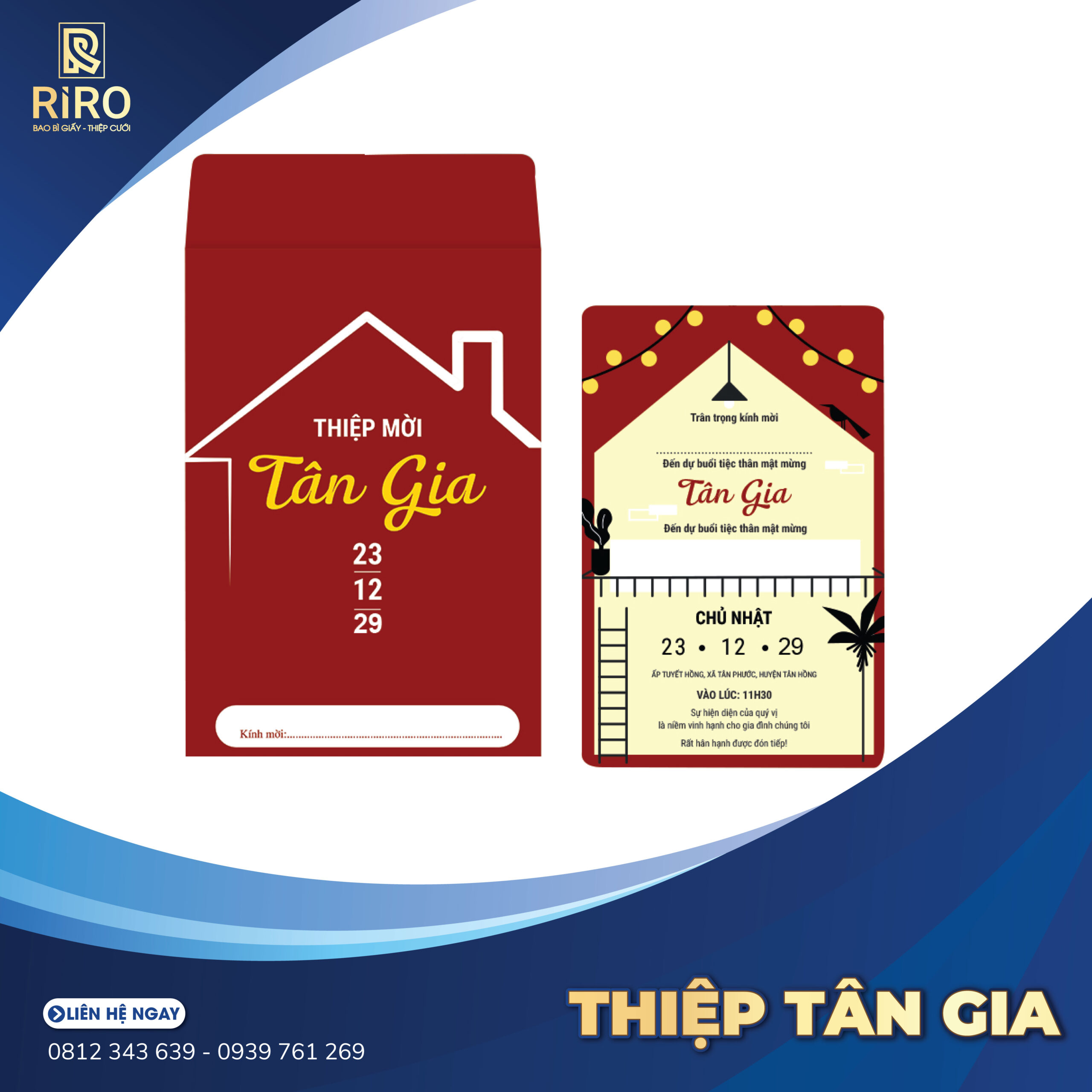 Thiệp tân gia - Hình ảnh 3