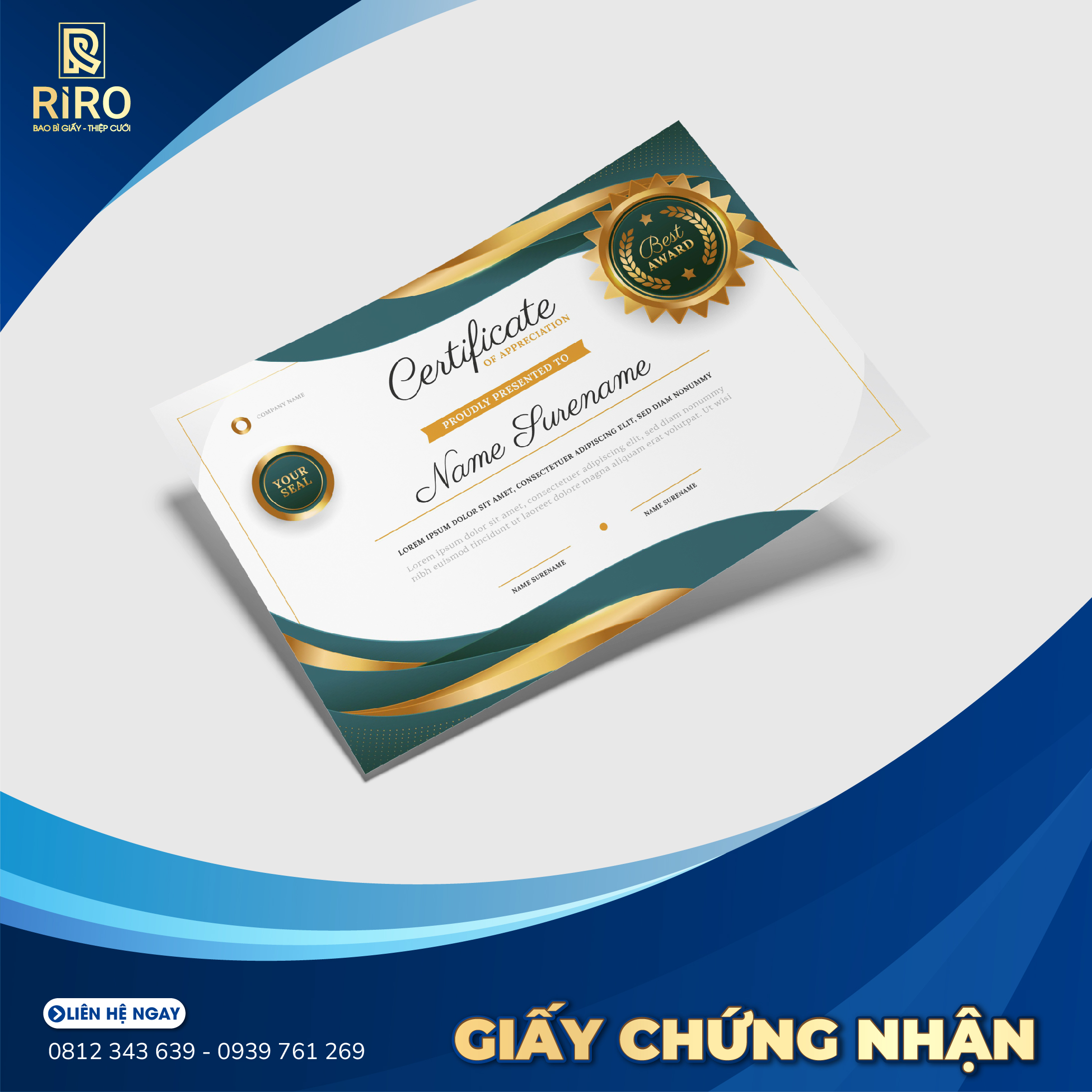 Giấy chứng nhận