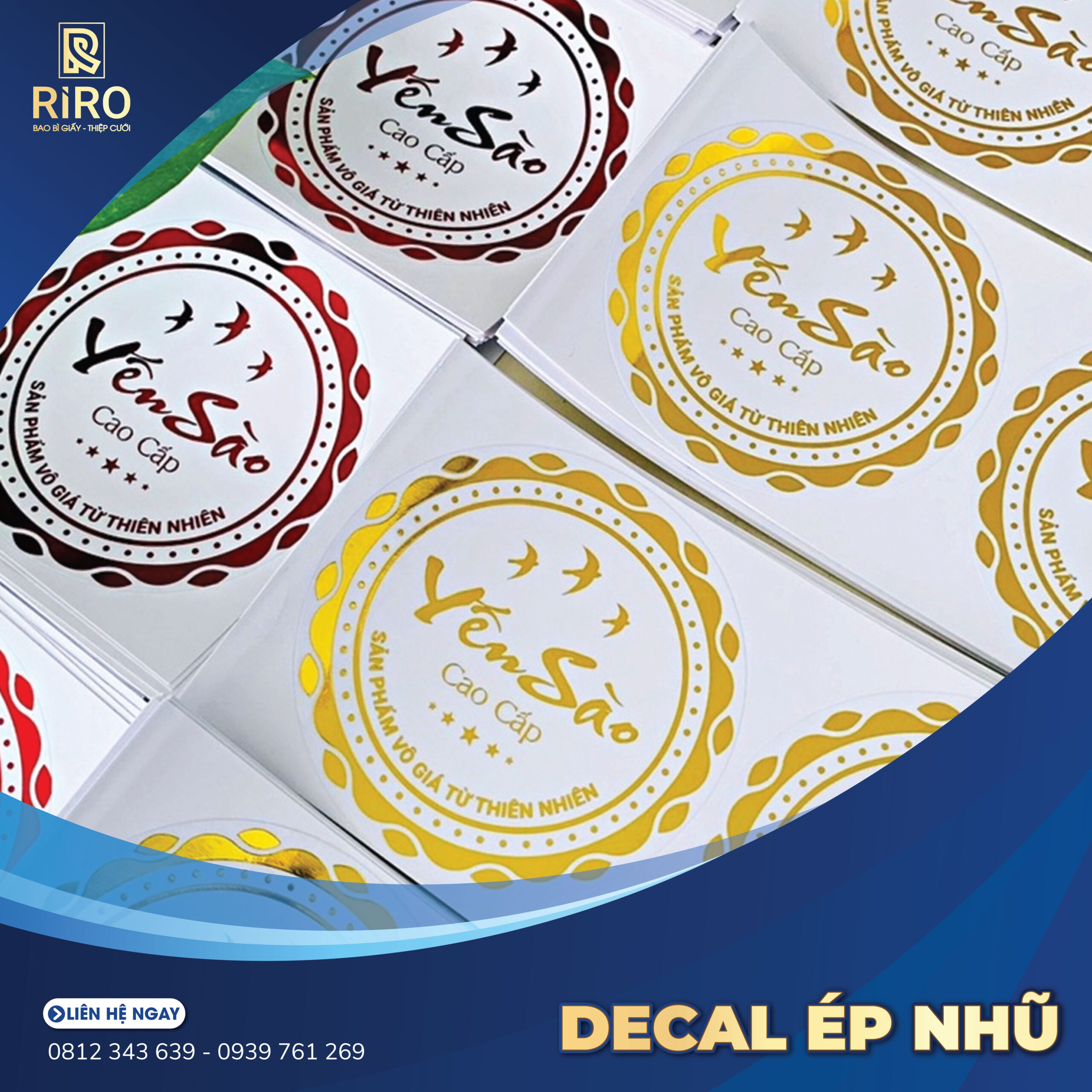 Decal ép nhũ - Hình ảnh 4
