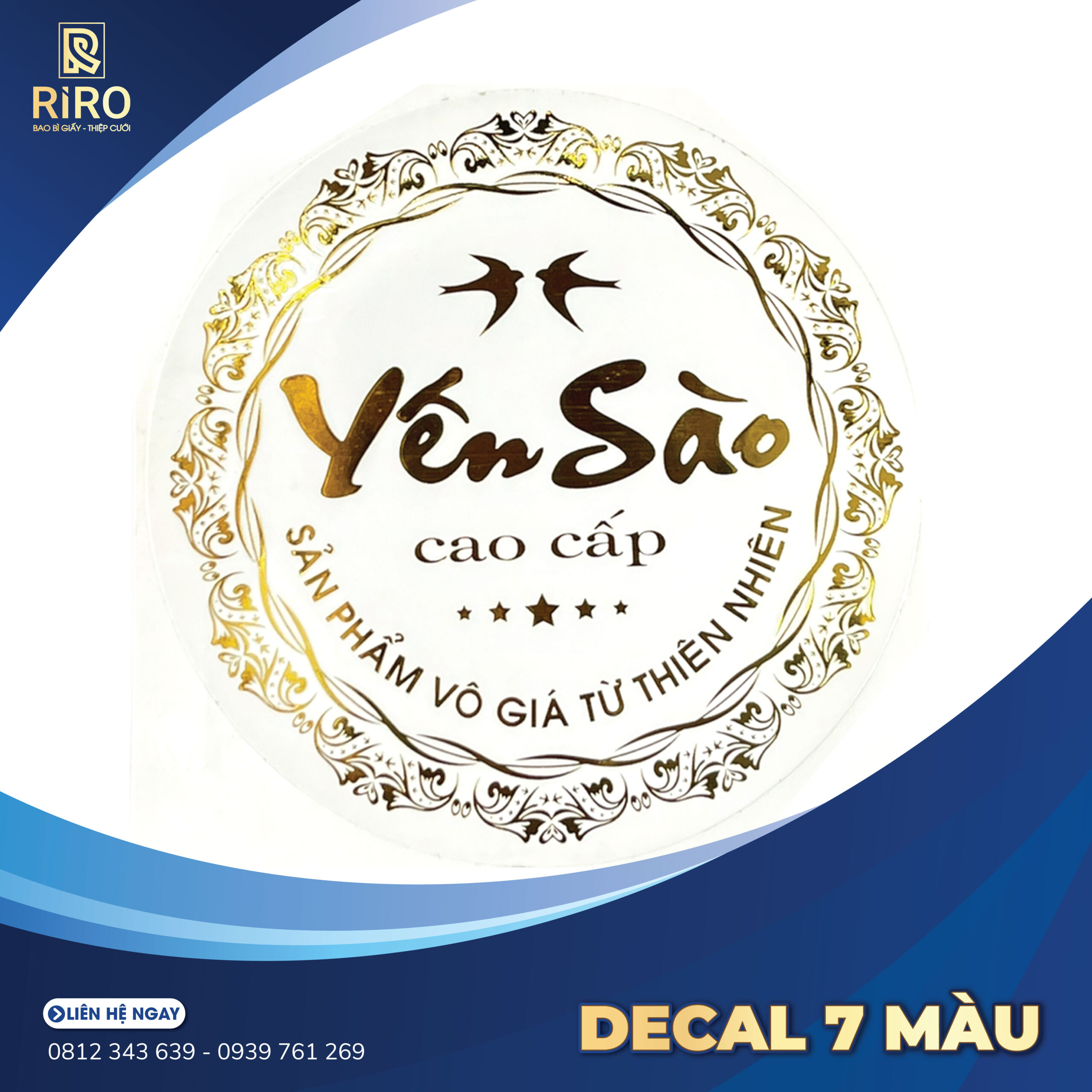 Decal ép nhũ - Hình ảnh 5