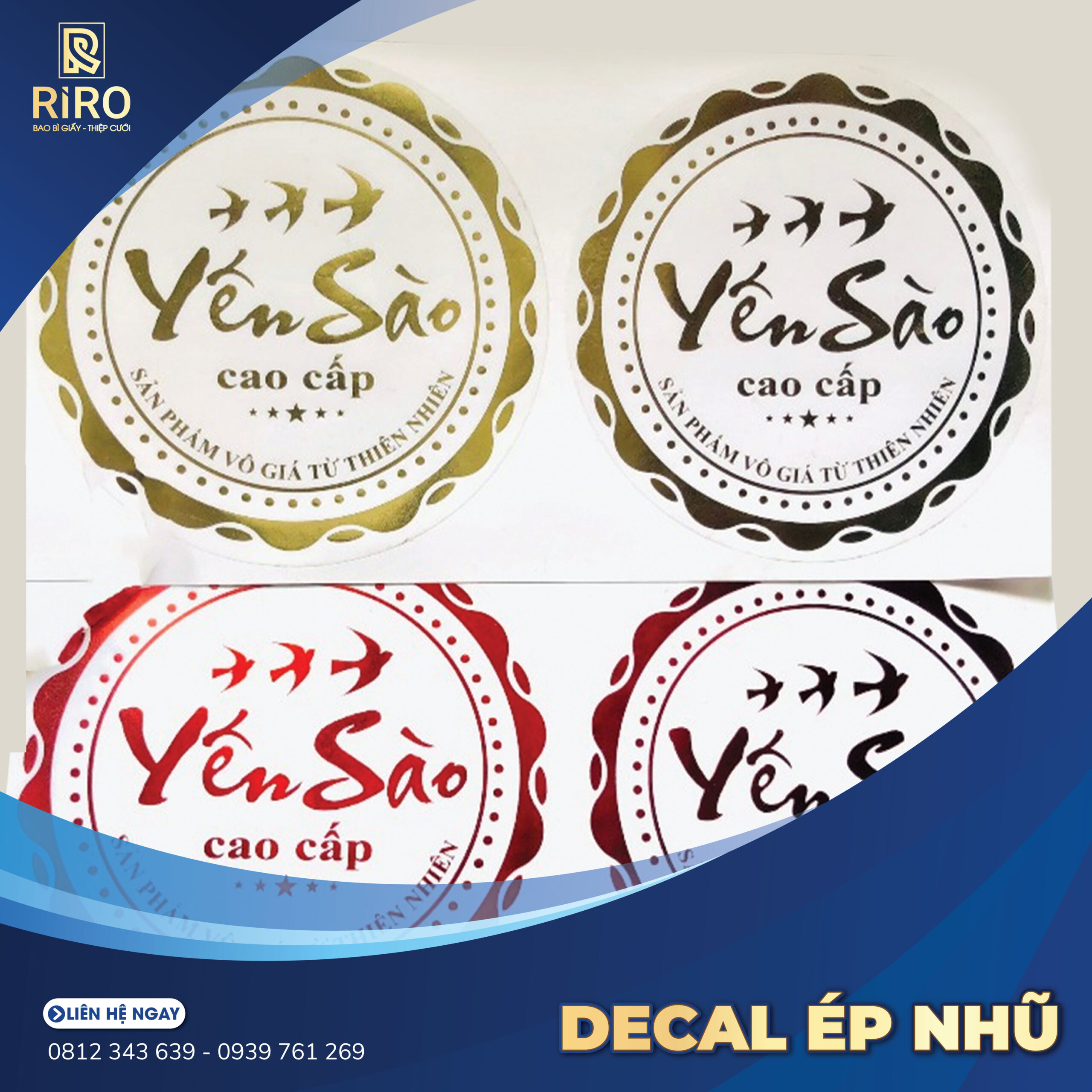 Decal ép nhũ - Hình ảnh 6