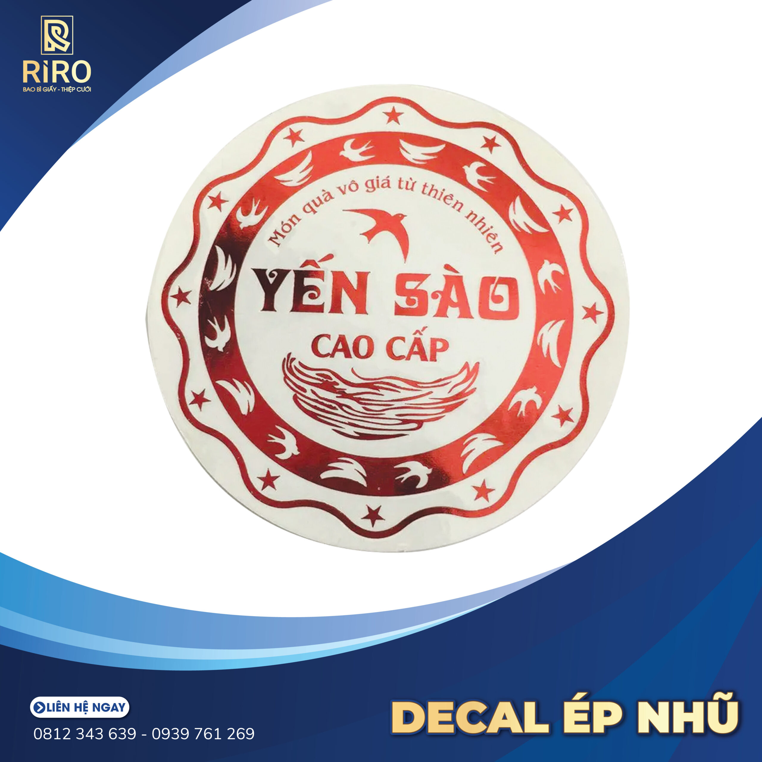 Decal ép nhũ - Hình ảnh 7