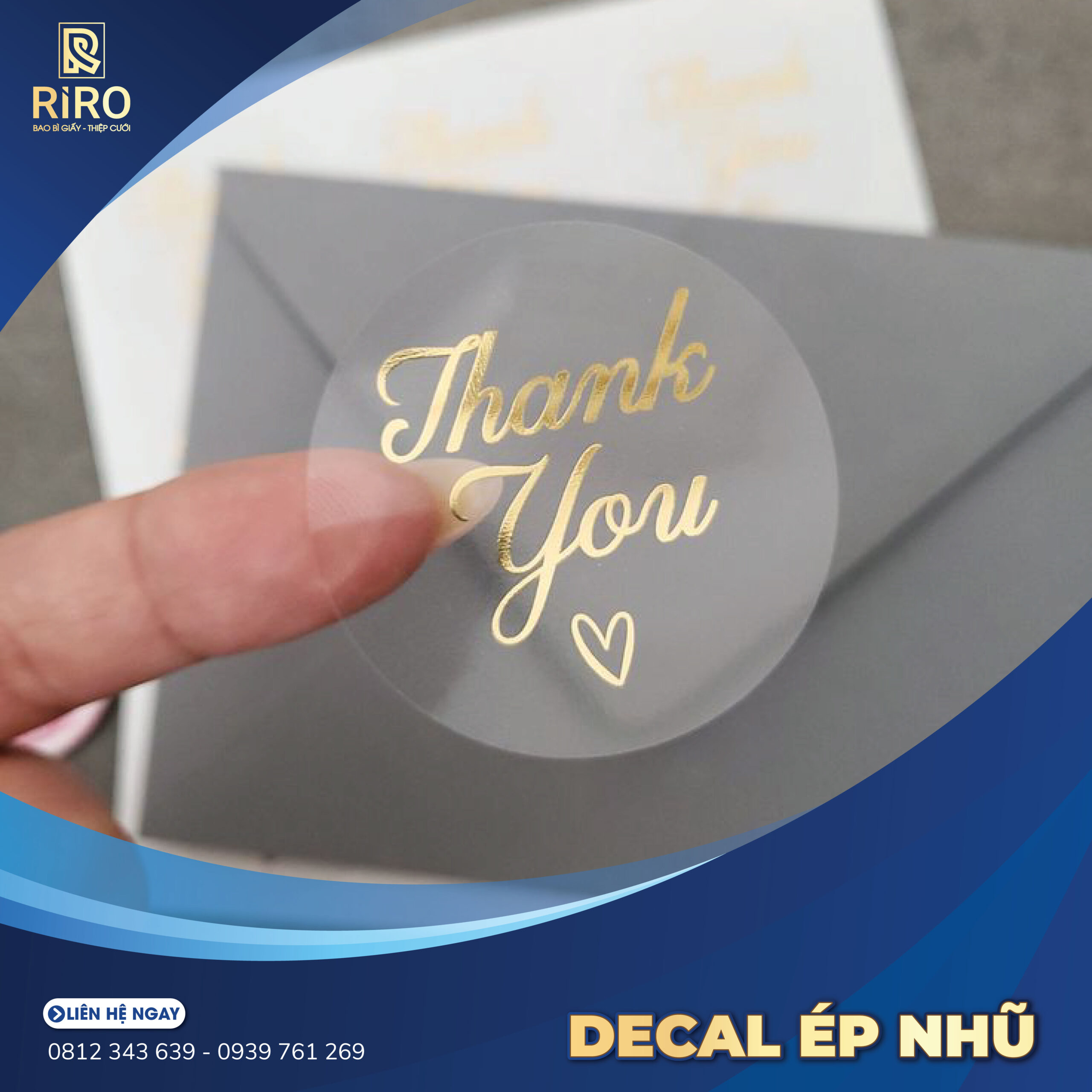 Decal ép nhũ - Hình ảnh 3