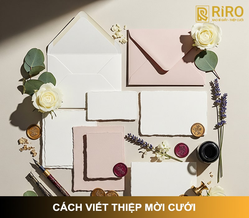 Cách viết thiệp mời cưới