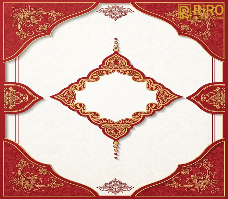 Mẫu thiệp cưới báo hỷ truyền thống