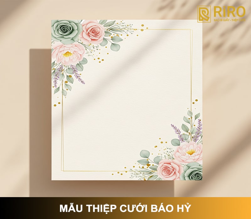 Thiệp cưới báo hỷ
