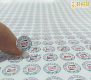 Decal giấy vỡ