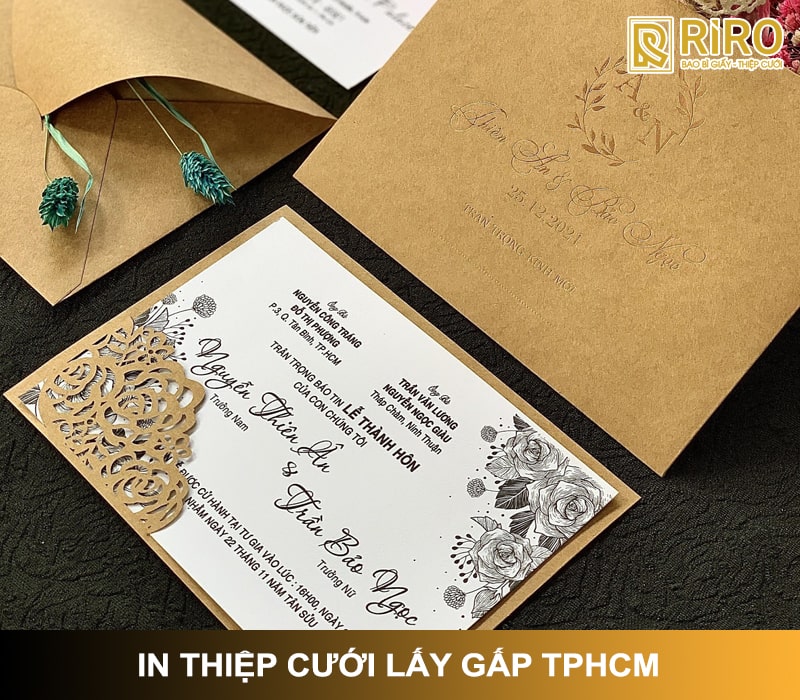 In thiệp cưới lấy gấp TPHCM