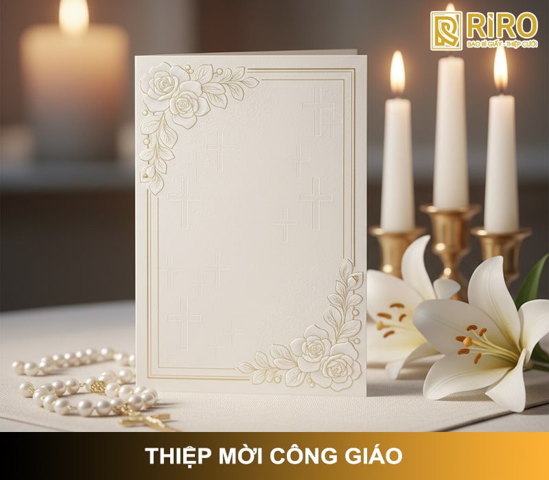 Thiệp mời công giáo