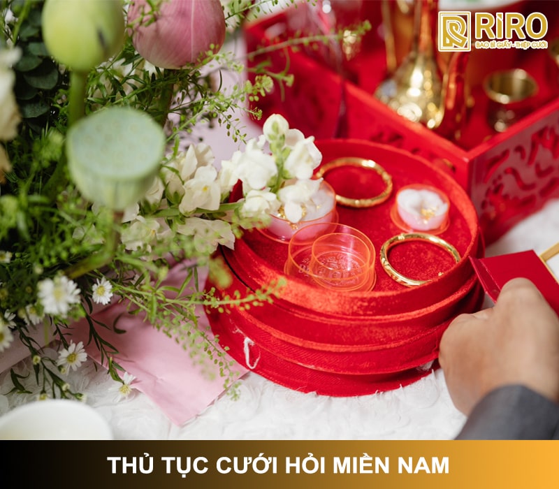 Thủ tục cưới hỏi miền Nam
