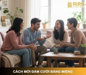 Cách mời đám cưới bằng miệng