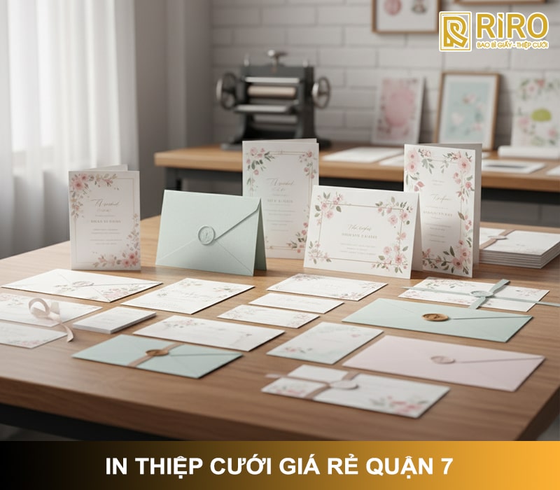 In thiệp cưới giá rẻ Quận 7