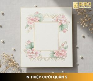 In thiệp cưới Quận 5