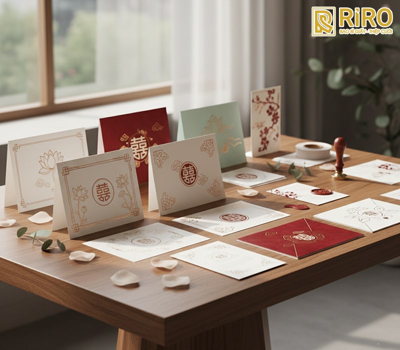 IN ẤN RIRO - Đơn vị in thiệp cưới Quận 5 giá rẻ, chất lượng