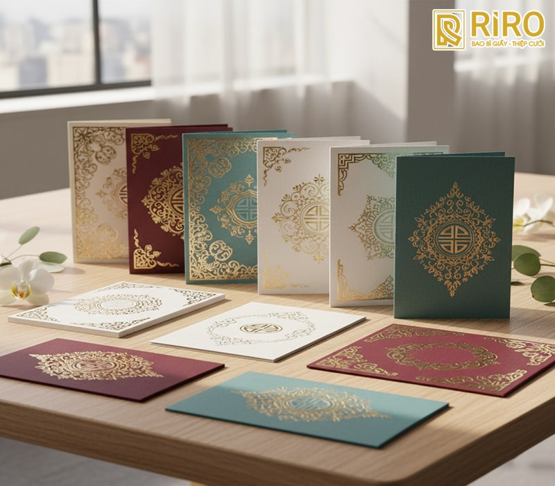 IN ẤN RIRO – Đơn vị in thiệp cưới Vĩnh Long uy tín