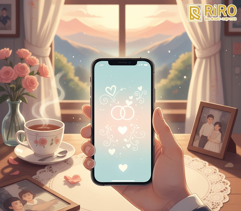 Mẫu tin nhắn mời đám cưới cho người thân, họ hàng (ở xa)