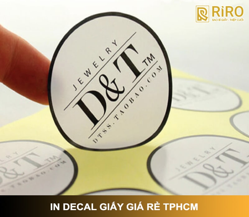 In decal giấy giá rẻ TPHCM