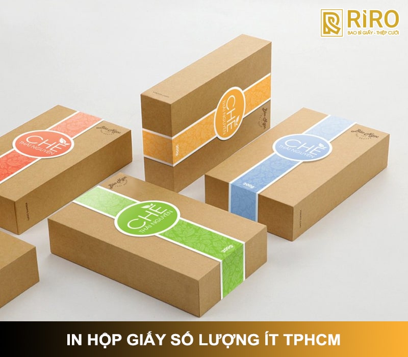 in hộp giấy số lượng ít TPHCM