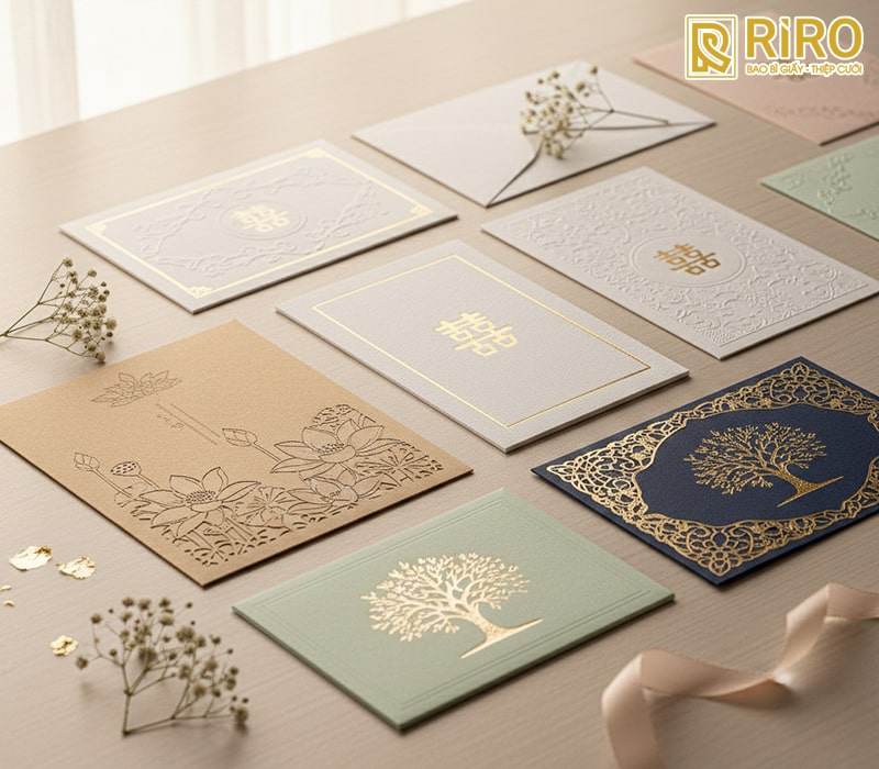 Các dịch vụ in thiệp cưới tại Quận 8