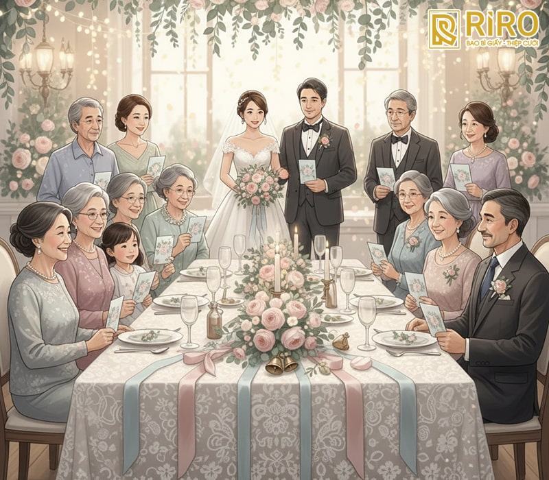 Hướng dẫn chi tiết cách viết lời mời đám cưới tập thể (A-Z)
