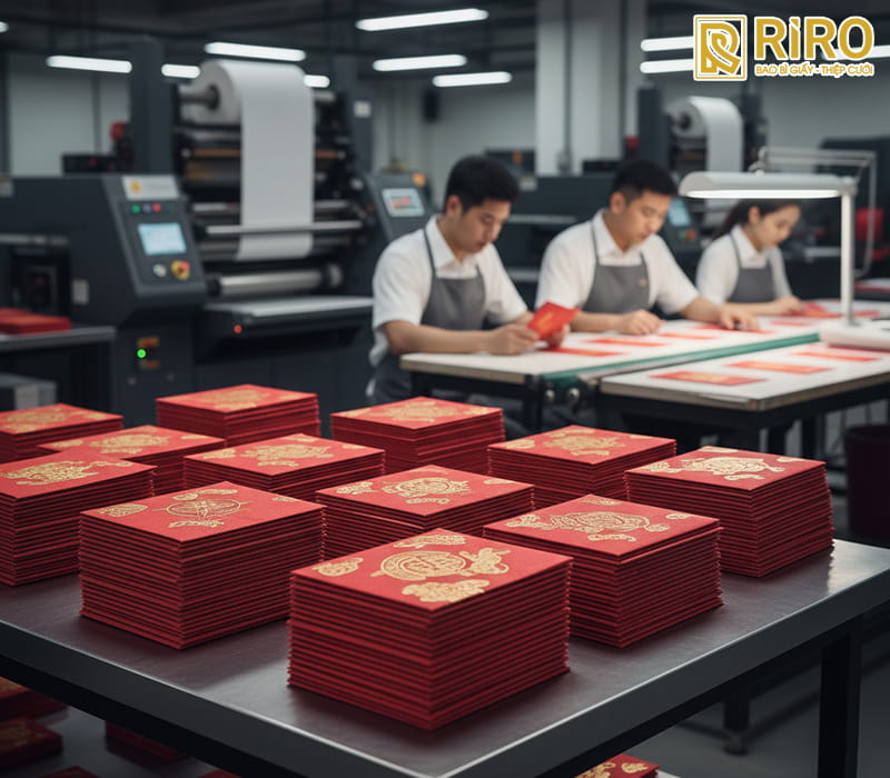 Lợi ích vượt trội khi đặt in bao lì xì tại IN ẤN RIRO