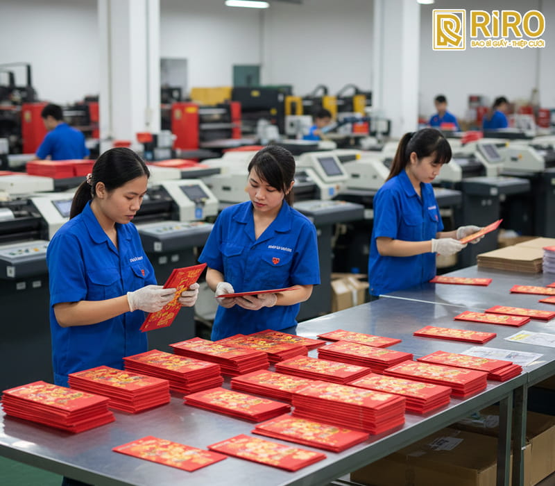 Vì sao nên chọn in bao lì xì Quận 8 tại IN ẤN RIRO?
