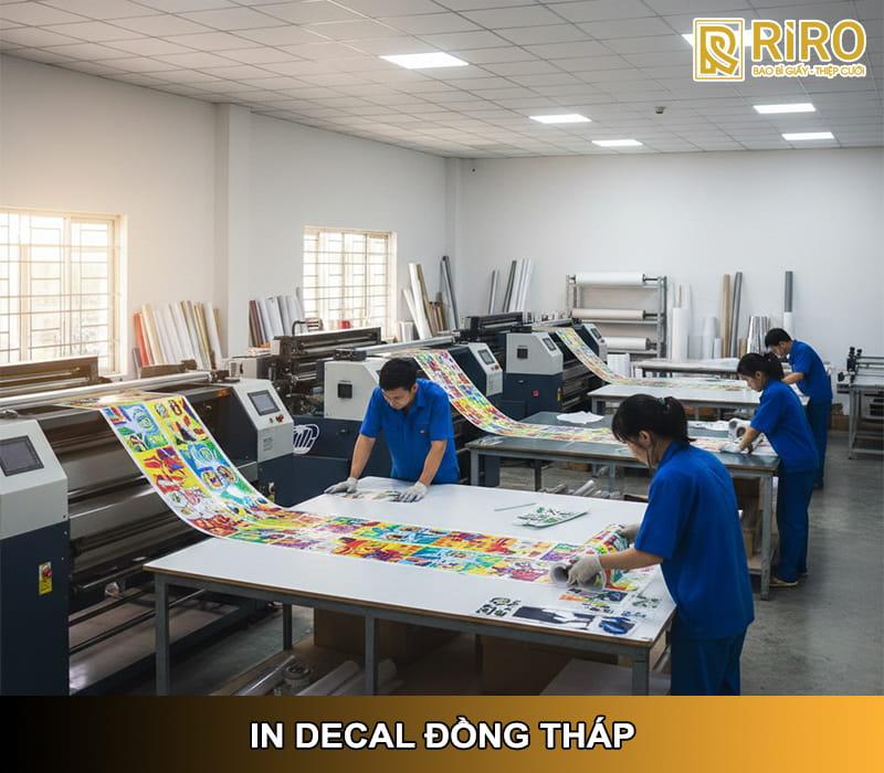In decal Đồng Tháp