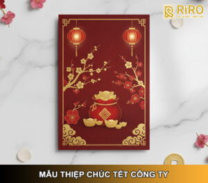 Mẫu thiệp chúc tết công ty