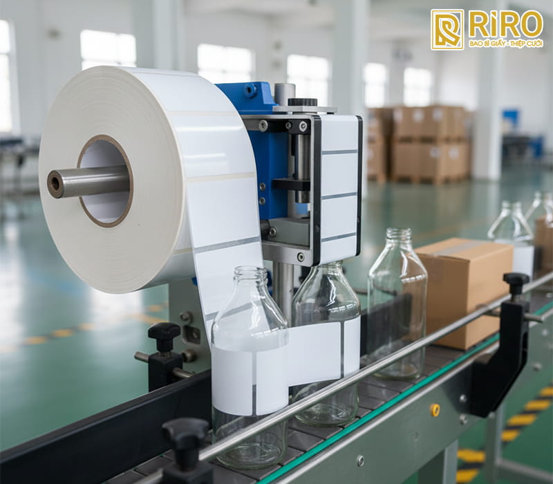 In tem decal cuộn là gì? Ưu điểm vượt trội so với tem dạng tờ