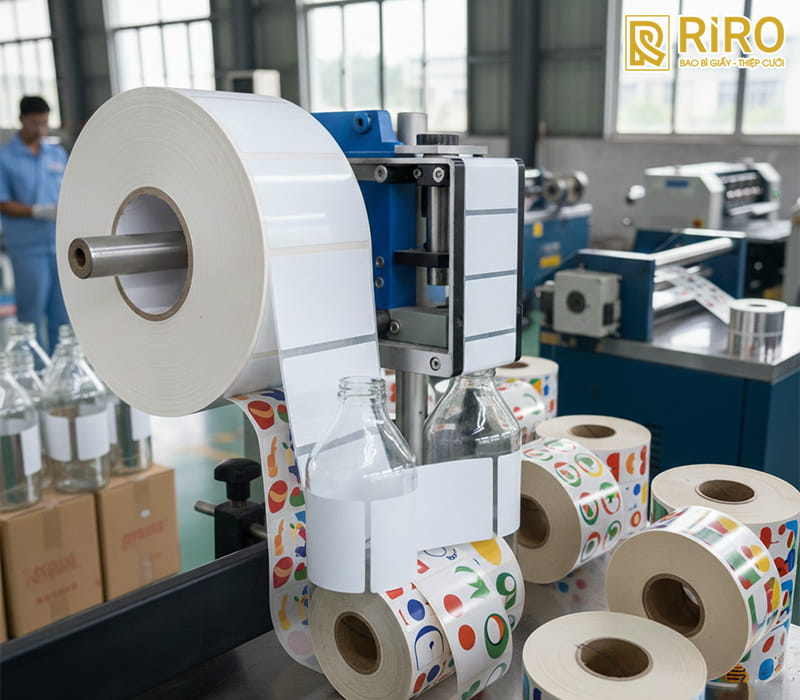 Tại sao nên chọn dịch vụ in tem decal cuộn tại IN ẤN RIRO Đồng Tháp?