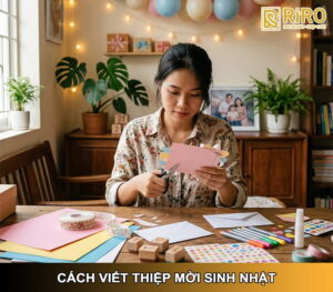 Cách viết thiệp mời sinh nhật