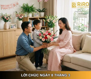 Lời chúc ngày 8 tháng 3