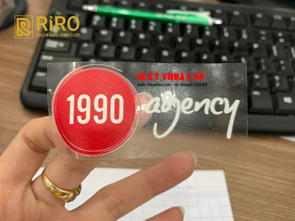 Các loại Decal UV phổ biến