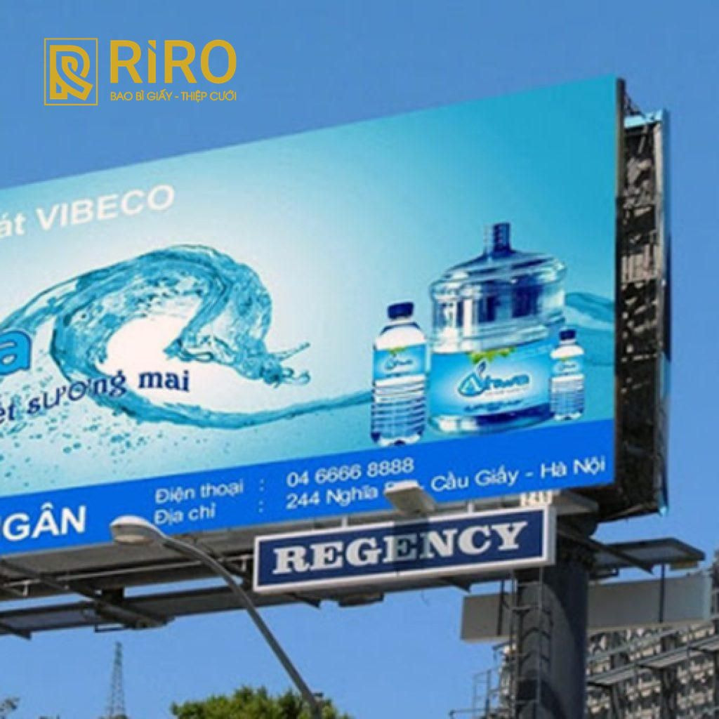 Decal PP làm biển quảng cáo ngoài trời