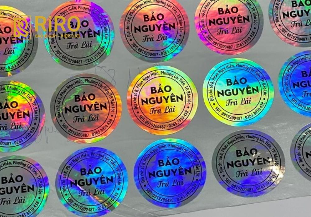 Đặc điểm của tem 7 màu