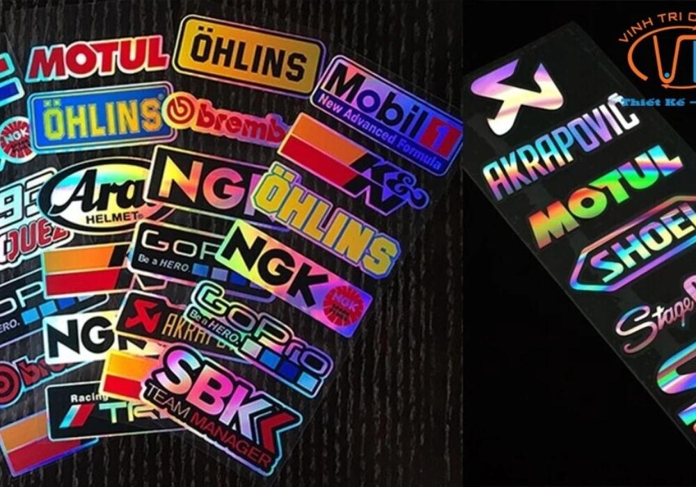 Decal bảy màu