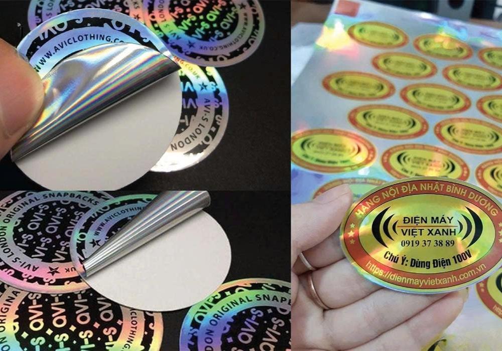 Decal cán bóng