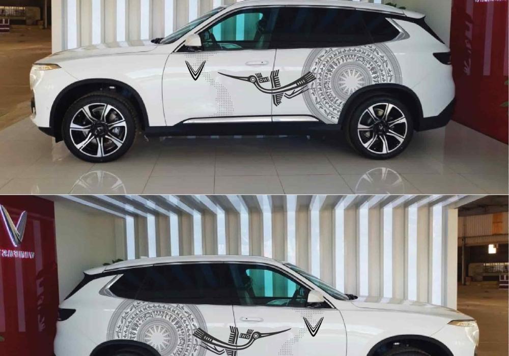 Decal dán xe