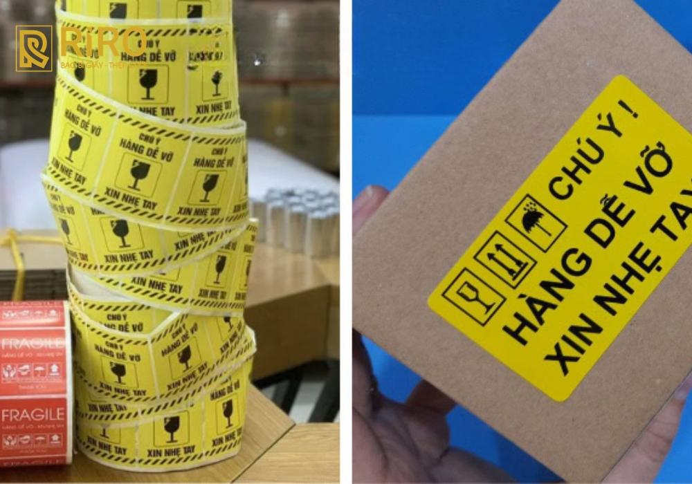 Tem barcode bảo mật và tem dễ vỡ