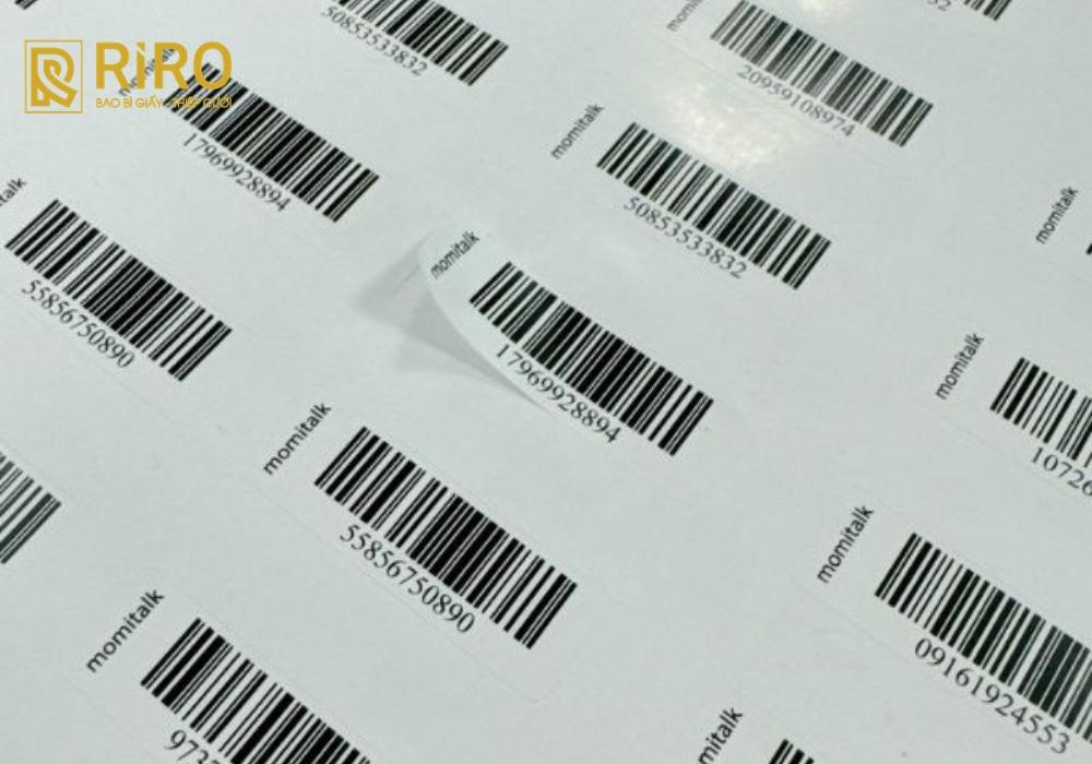 tem barcode 1D một chiều