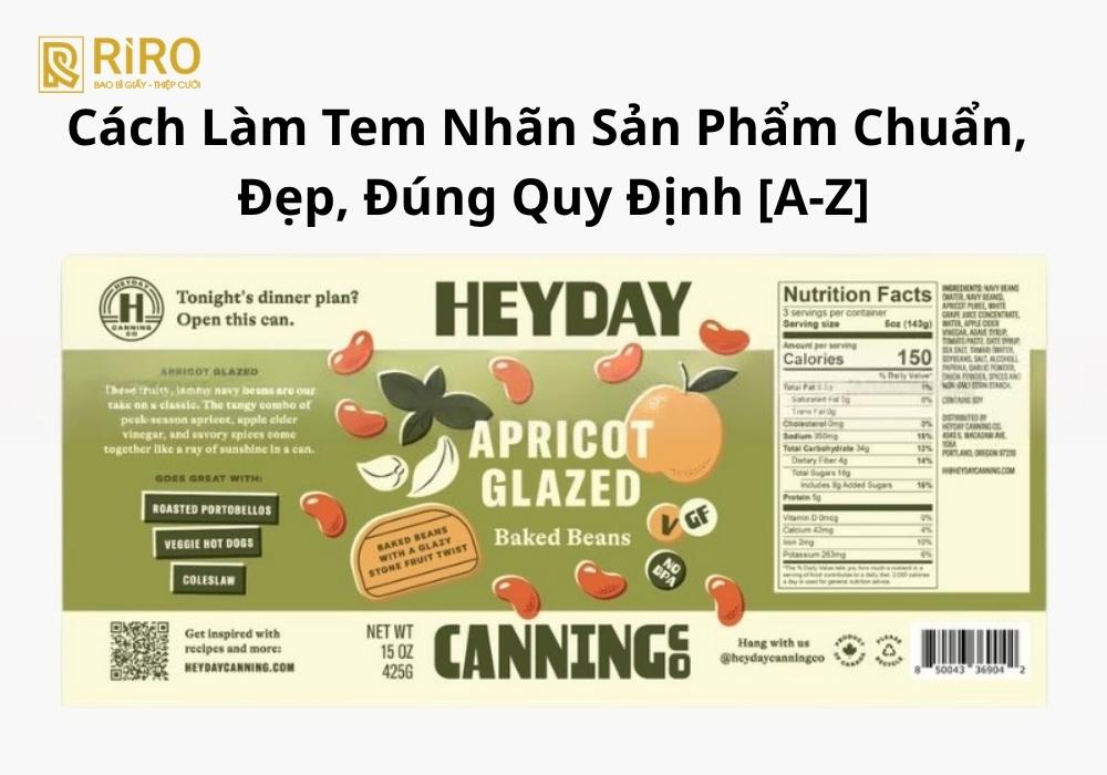 Cách Làm Tem Nhãn Sản Phẩm Chuẩn, Đẹp, Đúng Quy Định [A-Z]