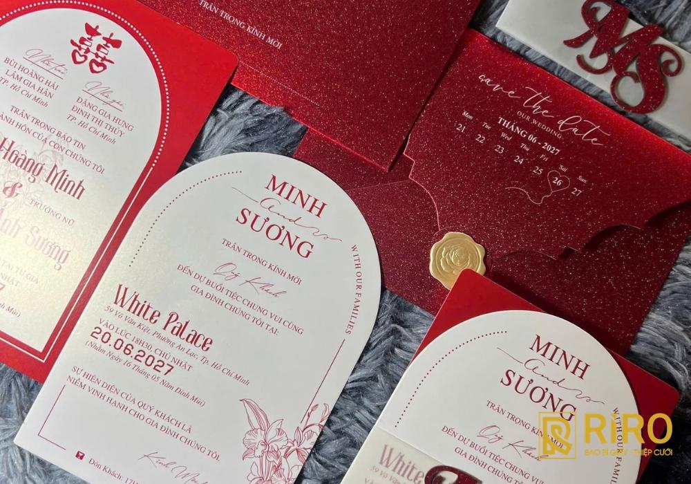 Thiệp cưới nhà Chang