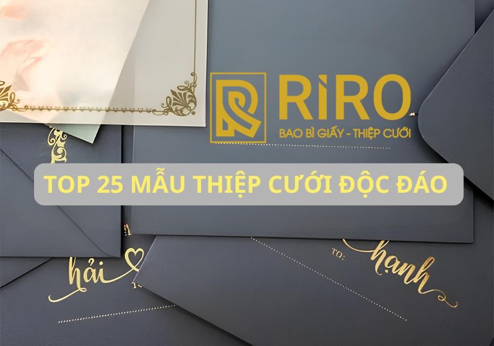 Mẫu Thiệp Cưới Độc Đáo