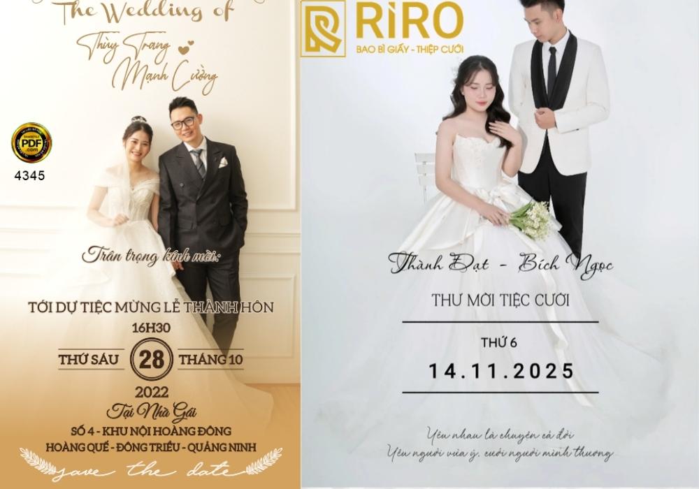Mẫu thiệp cưới online
