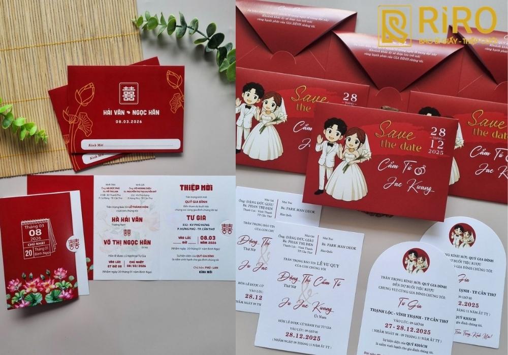 Mẫu thiệp cưới truyền thống (2)