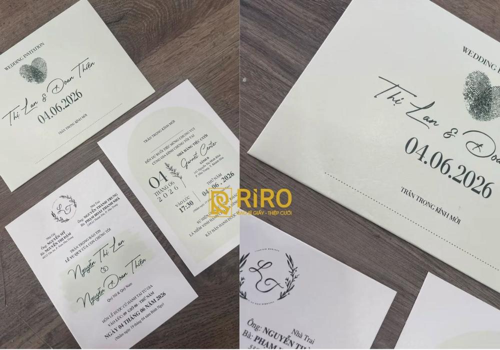 Thiệp Cưới Chúc Nghĩa