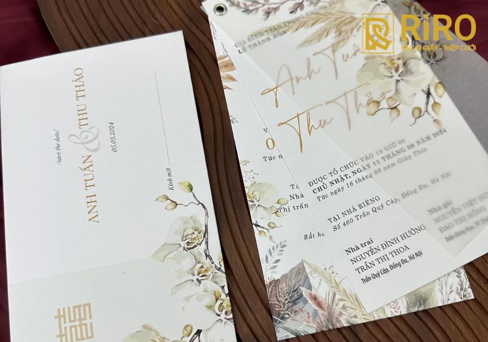 Thiệp Cưới Tân Phú Phong Lan