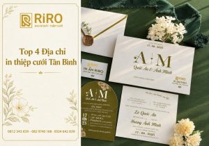 Top 4 Địa chỉ in thiệp cưới Tân Bình